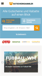 Mobile Screenshot of gutscheinsammler.de